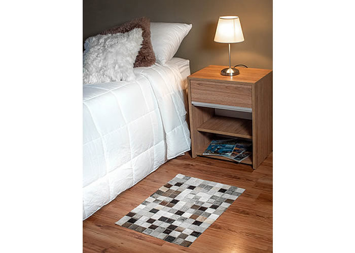 Leather Bedside carpet.