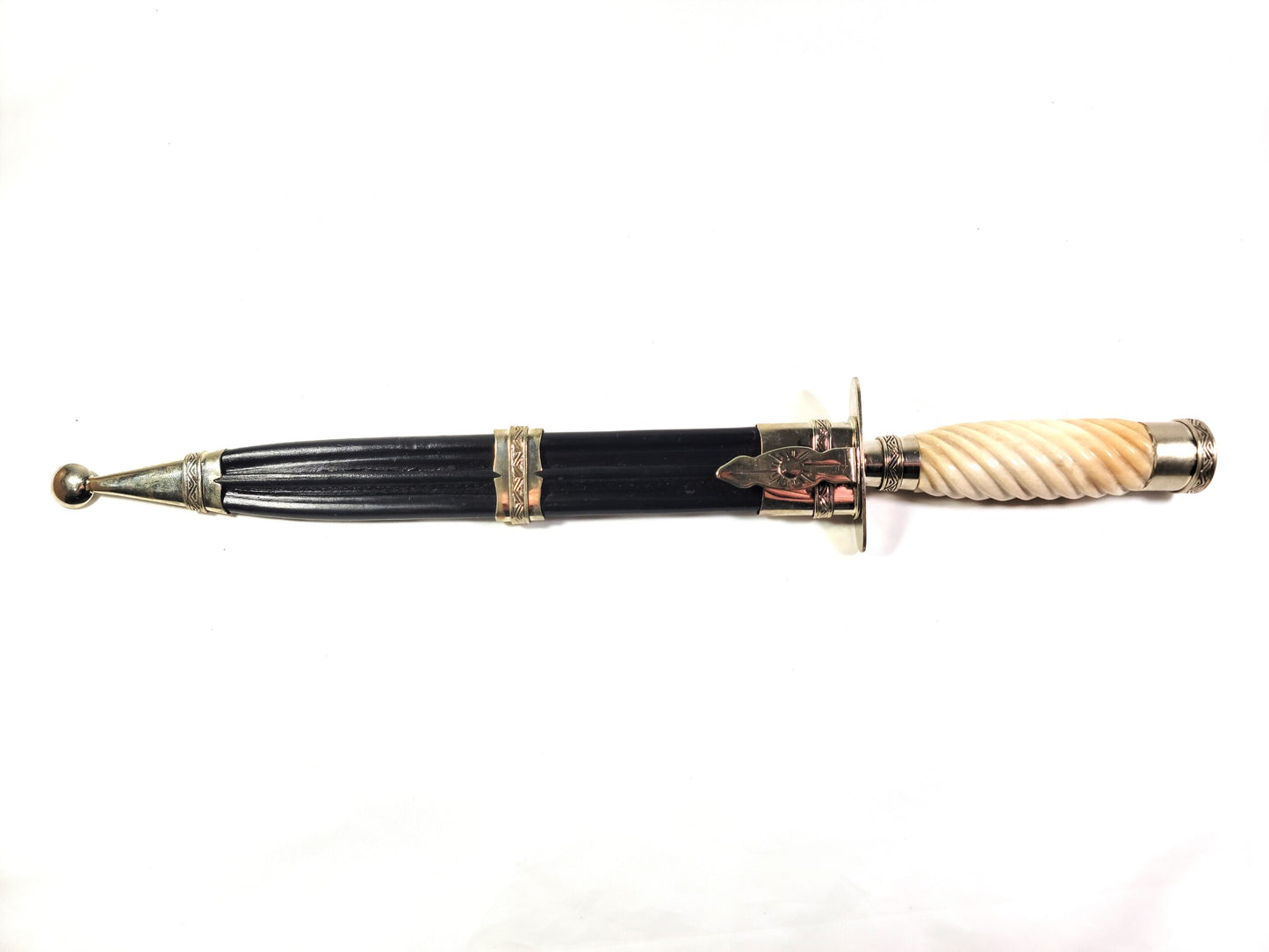 10 in. BLADE DAGGER ALPACA SILVER KNIFE.