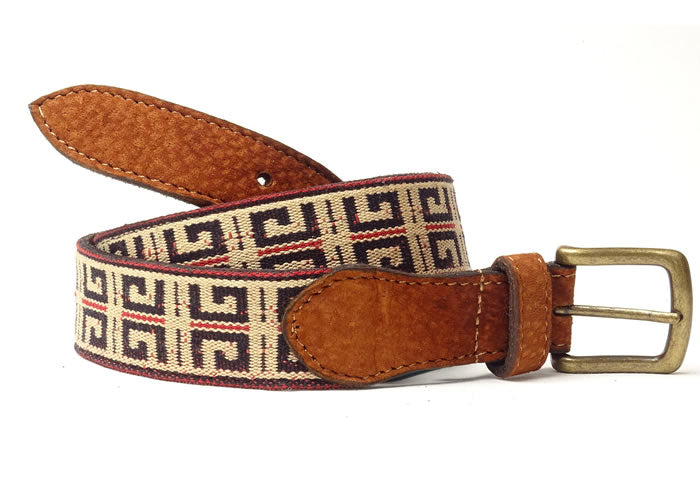 “Pampa ” Capybara leather belt .