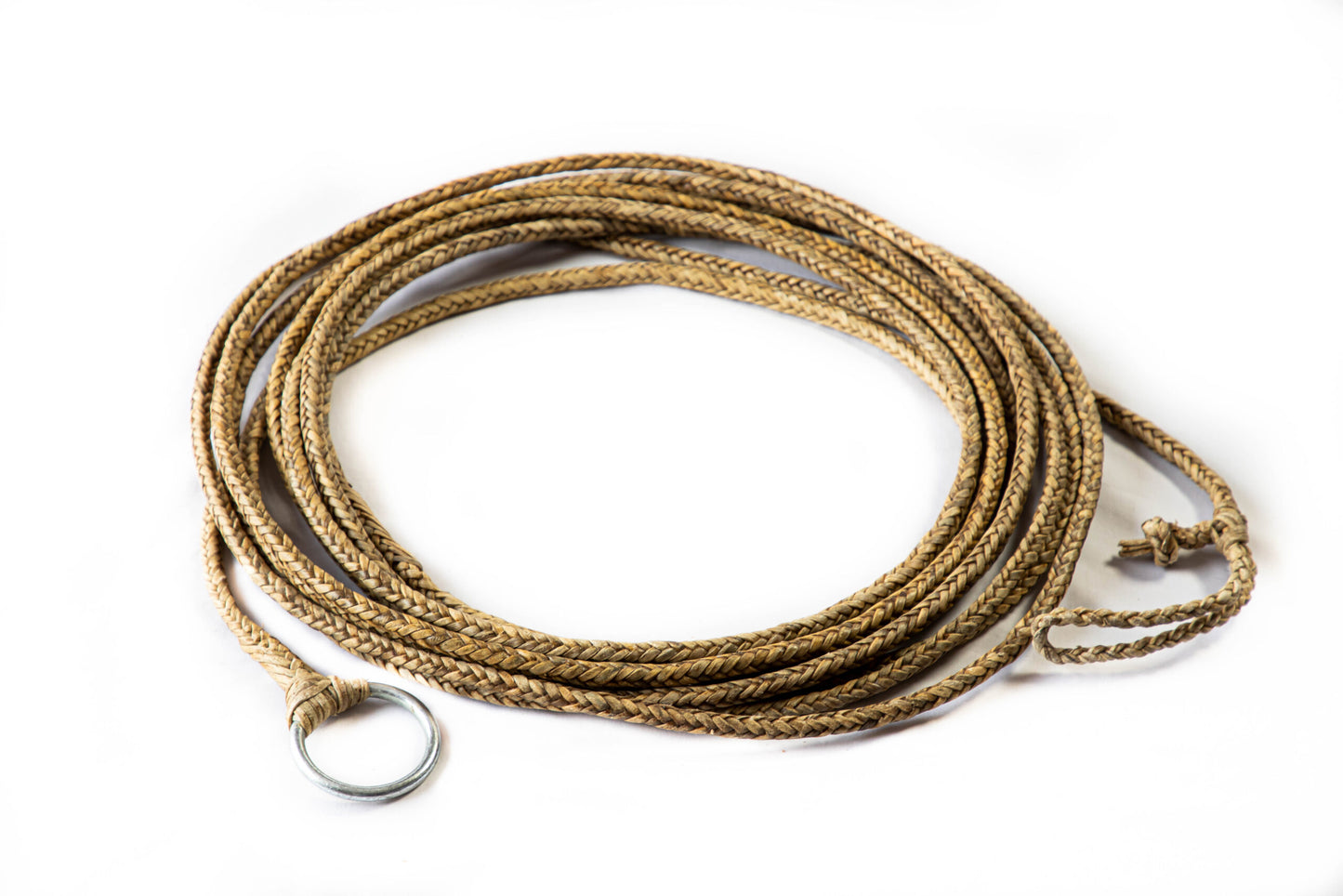 60 ft. Rawhide reata, 6 strand braided. LAZ 13